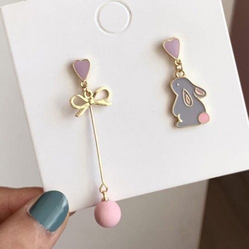 Korean Asymmetric Earrings Korean Asymmetric Earrings
